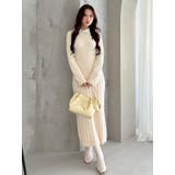U.S. POLO ASSN.別注 ケーブルニットワンピース | MERCURYDUO | 詳細画像13