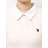 U.S. POLO ASSN.別注 ケーブルニットワンピース | MERCURYDUO | 詳細画像37
