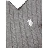 U.S. POLO ASSN.別注 ケーブルニットワンピース | MERCURYDUO | 詳細画像46