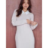 U.S. POLO ASSN.別注 ケーブルニットワンピース | MERCURYDUO | 詳細画像8