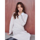 U.S. POLO ASSN.別注 ケーブルニットワンピース | MERCURYDUO | 詳細画像9