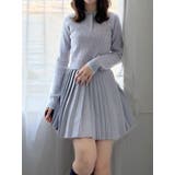 グレー | U.S. POLO ASSN.別注 配色ラインニットセットアップ | MERCURYDUO