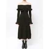 ファートリミングニットワンピース | MERCURYDUO | 詳細画像30 