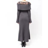 レース切替オフショルニットワンピース | MERCURYDUO | 詳細画像22 