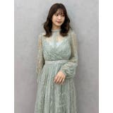 レースギャザーフレアワンピース | MERCURYDUO | 詳細画像10 