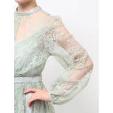 レースギャザーフレアワンピース | MERCURYDUO | 詳細画像17 