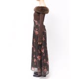 花柄オフショルニットドッキングワンピース | MERCURYDUO | 詳細画像15 