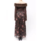 花柄オフショルニットドッキングワンピース | MERCURYDUO | 詳細画像16 