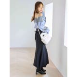 バックレースアップストレッチマーメイドスカート | MERCURYDUO | 詳細画像11 