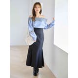 バックレースアップストレッチマーメイドスカート | MERCURYDUO | 詳細画像12 