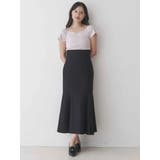 バックレースアップストレッチマーメイドスカート | MERCURYDUO | 詳細画像14 