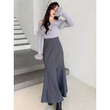 バックレースアップストレッチマーメイドスカート | MERCURYDUO | 詳細画像19 