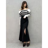 バックレースアップストレッチマーメイドスカート | MERCURYDUO | 詳細画像25 