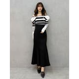 バックレースアップストレッチマーメイドスカート | MERCURYDUO | 詳細画像26 