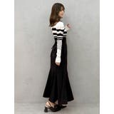 バックレースアップストレッチマーメイドスカート | MERCURYDUO | 詳細画像27 