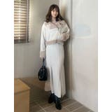 バックレースアップストレッチマーメイドスカート | MERCURYDUO | 詳細画像34 