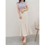 バックレースアップストレッチマーメイドスカート | MERCURYDUO | 詳細画像38 