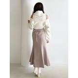 バックレースアップストレッチマーメイドスカート | MERCURYDUO | 詳細画像49 