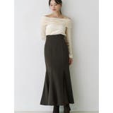 バックレースアップストレッチマーメイドスカート | MERCURYDUO | 詳細画像8 