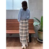 チェックツィードタイトスカート | MERCURYDUO | 詳細画像8 