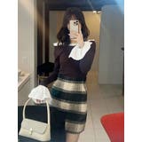 シャギーチェックミニスカート | MERCURYDUO | 詳細画像19 