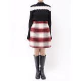 シャギーチェックミニスカート | MERCURYDUO | 詳細画像27 