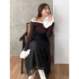 コードレースバックレースアップフレアスカート | MERCURYDUO | 詳細画像12 