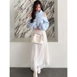 コードレースバックレースアップフレアスカート | MERCURYDUO | 詳細画像3 