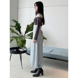 コードレースバックレースアップフレアスカート | MERCURYDUO | 詳細画像6 