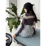 コードレースバックレースアップフレアスカート | MERCURYDUO | 詳細画像8 