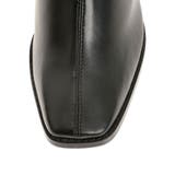 フェイクレザースクエアトゥストレッチショートブーツ | MERCURYDUO | 詳細画像7 