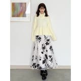 【WEB限定カラーあり】オフタートルペプラムニット | MERCURYDUO | 詳細画像14