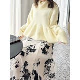 【WEB限定カラーあり】オフタートルペプラムニット | MERCURYDUO | 詳細画像22