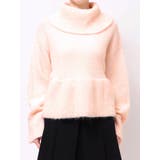 【WEB限定カラーあり】オフタートルペプラムニット | MERCURYDUO | 詳細画像30