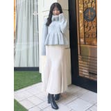 【WEB限定カラーあり】オフタートルペプラムニット | MERCURYDUO | 詳細画像8