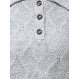 ケーブルポロ衿ニット | MERCURYDUO | 詳細画像23 