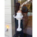 【追加生産】フェイクファートリミングニット | MERCURYDUO | 詳細画像28 