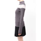 レースカッティングニット | MERCURYDUO | 詳細画像21 