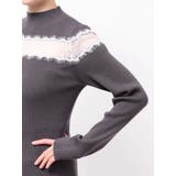 レースカッティングニット | MERCURYDUO | 詳細画像24 