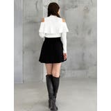 オフショルリボンパールニット | MERCURYDUO | 詳細画像14