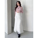 オフショルリボンパールニット | MERCURYDUO | 詳細画像8