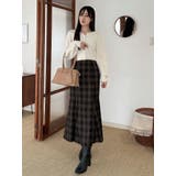 ミニシャギークルーネックカーディガン | MERCURYDUO | 詳細画像10