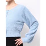 ミニシャギークルーネックカーディガン | MERCURYDUO | 詳細画像24