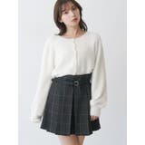 ミニシャギークルーネックカーディガン | MERCURYDUO | 詳細画像8