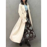 バックチュールトレンチコート | MERCURYDUO | 詳細画像1