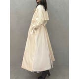 バックチュールトレンチコート | MERCURYDUO | 詳細画像10