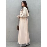 バックチュールトレンチコート | MERCURYDUO | 詳細画像6