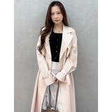 バックチュールトレンチコート | MERCURYDUO | 詳細画像8