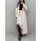 ピンク | バックチュールトレンチコート | MERCURYDUO