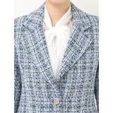 【セットアップ着用可】フィットアンドフレアツイードジャケット | MERCURYDUO | 詳細画像17 